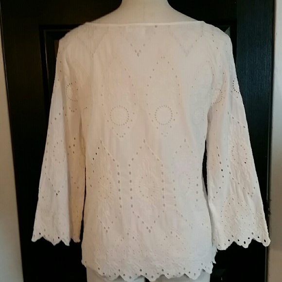 Gap Eyelet Blouse - Picture 2 of 5